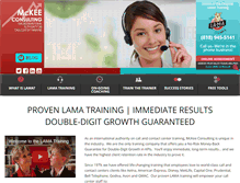 Tablet Screenshot of mckeeconsultingllc.com